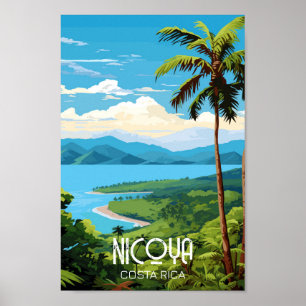 Nicoya Peninsula Costa Rica Famous Travel Place Poster