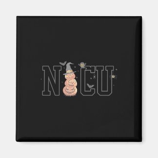 Nicu Boo Crew Spooky Pumpkin Funny NICU Nurse Hall Magnet