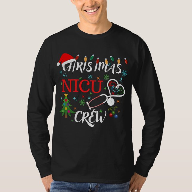 Nicu Christmas Crew 2023 t-shirt. T-Shirt (Front)