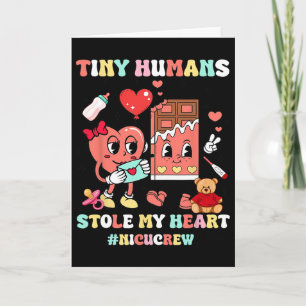 Nicu Crew Chocolate Heart Neonatal Icu Nurse Valen Card