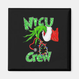 Nicu Crew Nurse Merry Christmas Stethoscope Xmas P Magnet