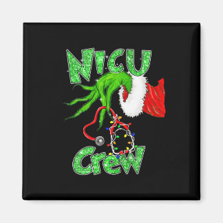 Nicu Crew Nurse Merry Christmas Stethoscope Xmas P Magnet