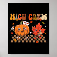 Nicu Crew Pumpkin Leaf Fall Nicu Nurse Thanksgivin