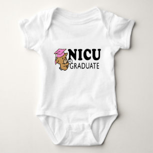 NICU Graduate Girl Baby Bodysuit
