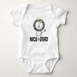 NICU Graduate lion Baby Bodysuit