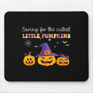 Nicu Mother Byby Hallowen Costume Mouse Pad