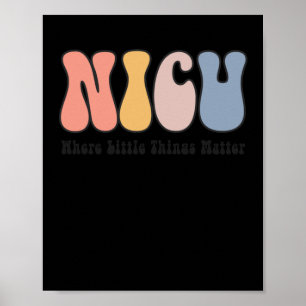Nicu - Neonatal Intensive Care Unit - Where Poster