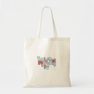 NICU Nurse 4th of July American Nurse Tote Bag