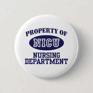 NICU Nurse 6 Cm Round Badge