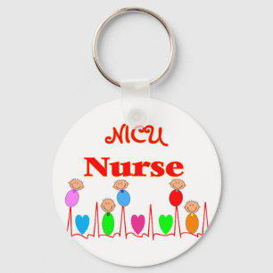 NICU Nurse--Adorable Baby Graphics Key Ring