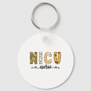 Nicu Nurse Fall Halloween For Women Men Key Ring