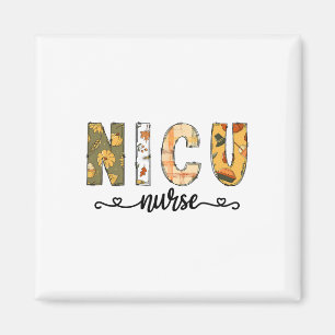 Nicu Nurse Fall Halloween For Women Men Magnet