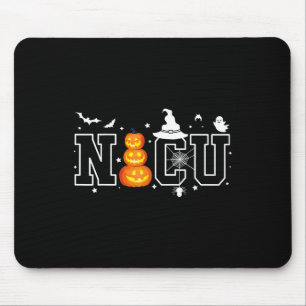 NICU Nurse Halloween Hospital Party Fun Nursing St Mouse Pad