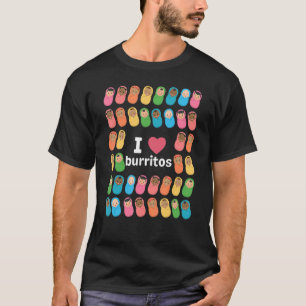 NICU Nurse I Love Burritos Infant Care Specialist  T-Shirt