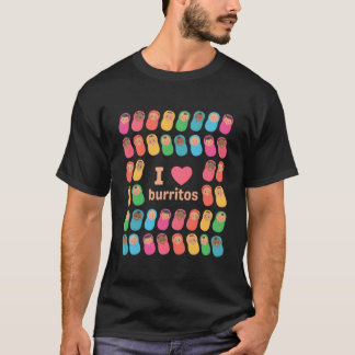 Nicu Nurse I Love Burritos Infant Care Specialist T-Shirt