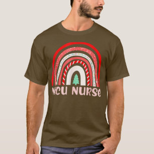 NICU Nurse NeonatalTiny Crew Christmas HolidayNutc T-Shirt