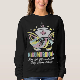 NICU Nurse NICU Nursicorn  3 Sweatshirt