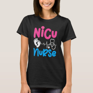 Nicu Nurse Nursing Student Registered Nurse Rn Lad T-Shirt