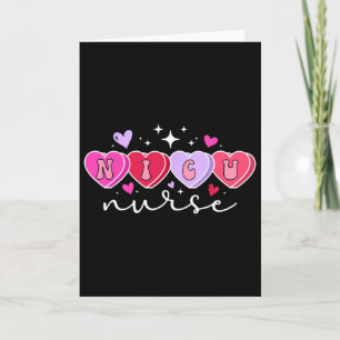Nicu Nurse Valentine Hearts Nicu Nursing Valentine Card