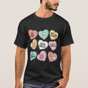 Nicu Nurse Valentine's Day Heart Candy Neonatal Ic T-Shirt