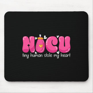 Nicu Nurse Valentine's Day Tiny Humans Stole My He Mouse Pad