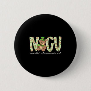 Nicu st. patrick’s day st. patty’s nicu nurseNicu  6 Cm Round Badge