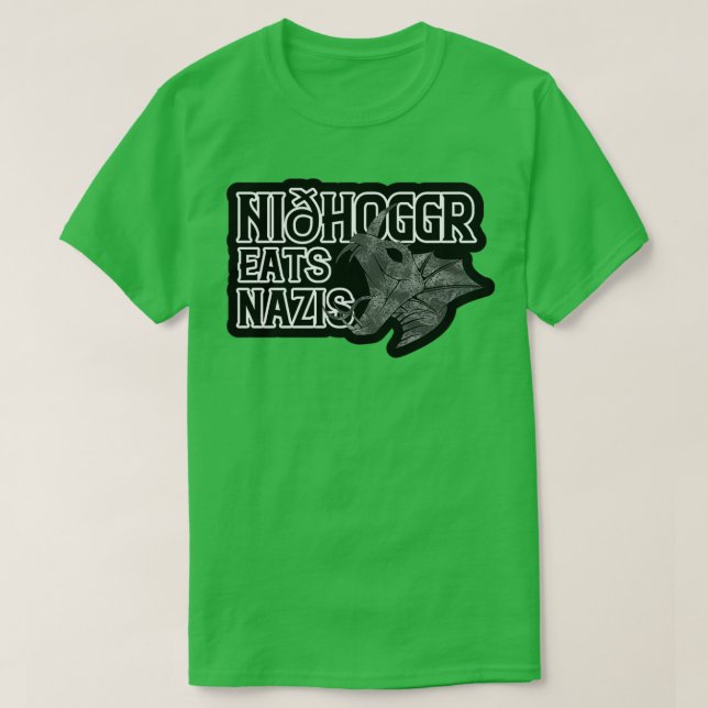 Nidhoggr Eats Nazis  T-Shirt (Design Front)