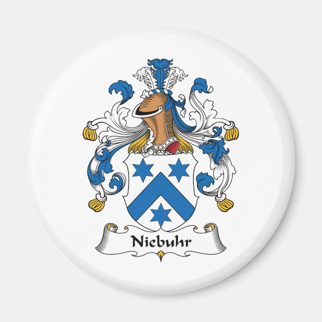Niebuhr Family Crest Magnet (Front)