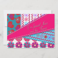 Niece and Fiance Valentine's Patchwork Quilt Style
