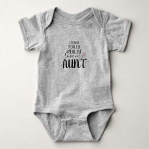 Niece Aunt Outfit Baby Bodysuit