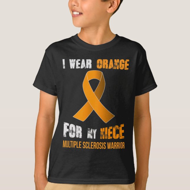 Niece - My Multiple Sclerosis Warrior  T-Shirt (Front)