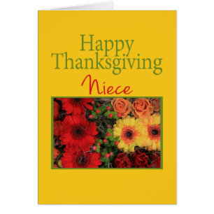 Niece Thanksgiving Card