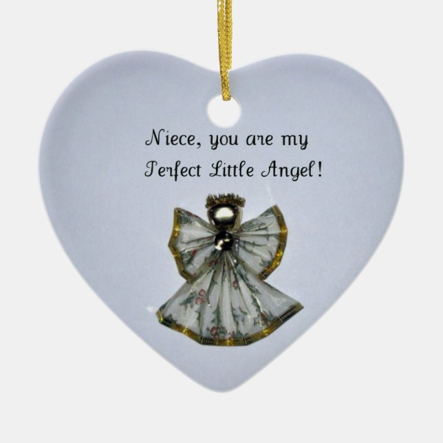 Niece, you are my .... ceramic tree decoration (Front)