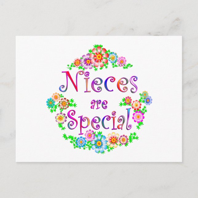 NIECES are Special Postcard (Front)