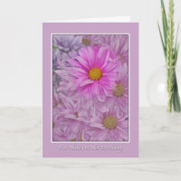 Niece's Birthday Greeting,  Gerbera Daisies