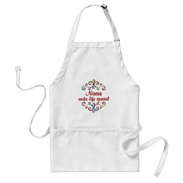 Nieces Make Life Special Standard Apron (Front)