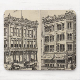 Niederlander and Citizens Bank, Wichita, Kansas Mouse Pad