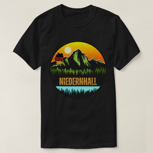 Niedernhall, Baden-Württemberg Germany T-Shirt (Design Front)