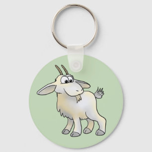 Niedliche Ziege Key Ring