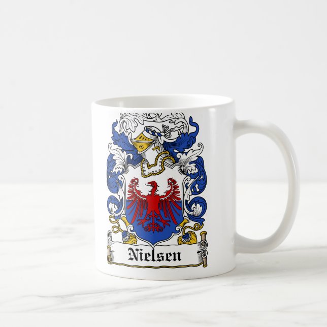 Nielsen Family Crest Coffee Mug (Right)