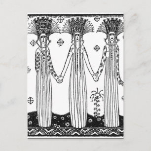 Nielsen's East of the Sun and West of the Moon Postcard