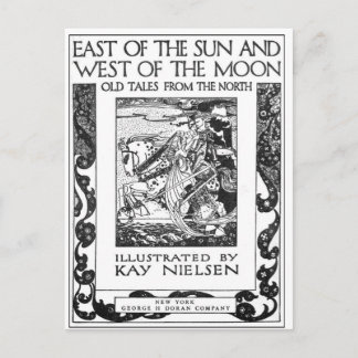 Nielsen's East of the Sun and West of the Moon Postcard