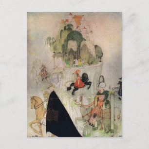 Nielsen's East of the Sun and West of the Moon Postcard