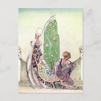 Nielsen's In Powder and Crinoline Postcard