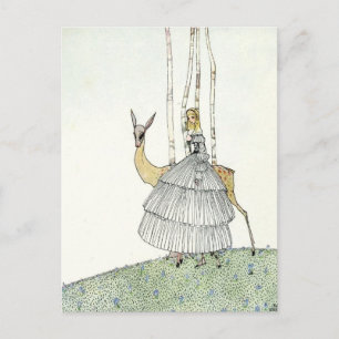 Nielsen's In Powder and Crinoline Postcard