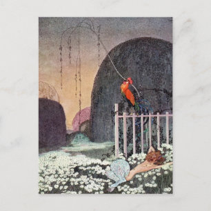 Nielsen's In Powder and Crinoline Postcard