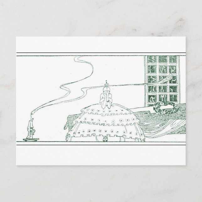 Nielsen's In Powder and Crinoline Postcard (Front)