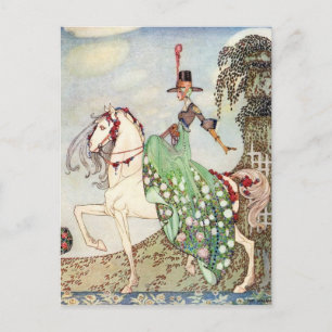 Nielsen's In Powder and Crinoline Postcard