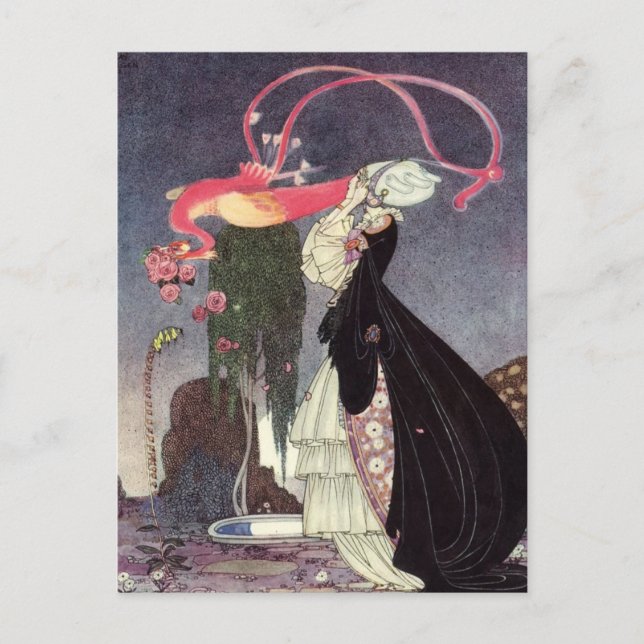 Nielsen's In Powder and Crinoline Postcard (Front)