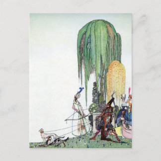 Nielsen's In Powder and Crinoline Postcard